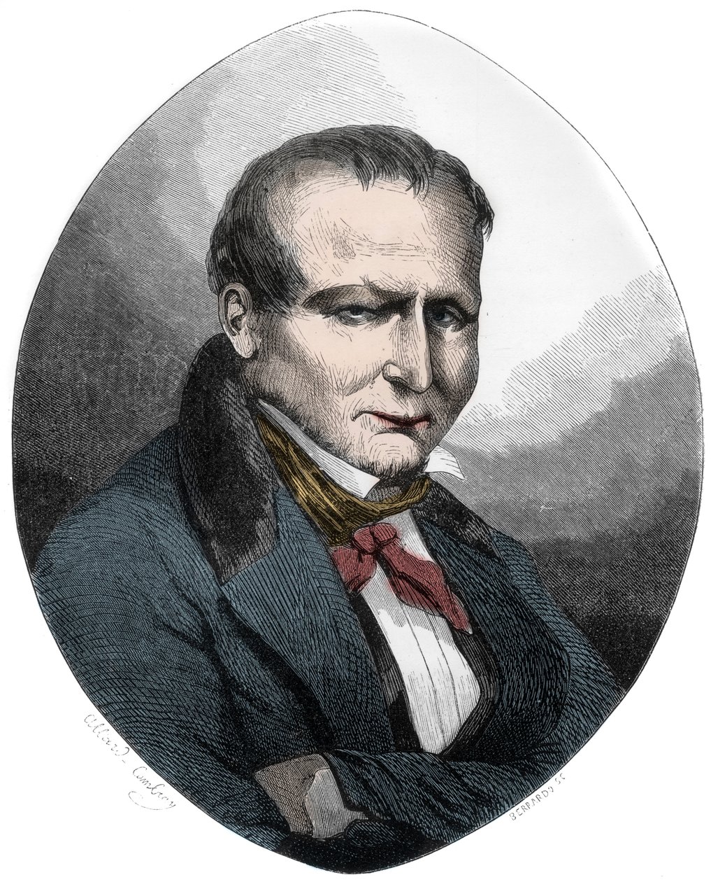Giuseppe Marco Fieschi, der Hauptverschwörer bei einem Attentat auf König Louis-Philippe von Frankreich im Juli 1835 von Anonymous Anonymous