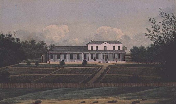 Government House, Sydney, von hinten von Anonymous Anonymous