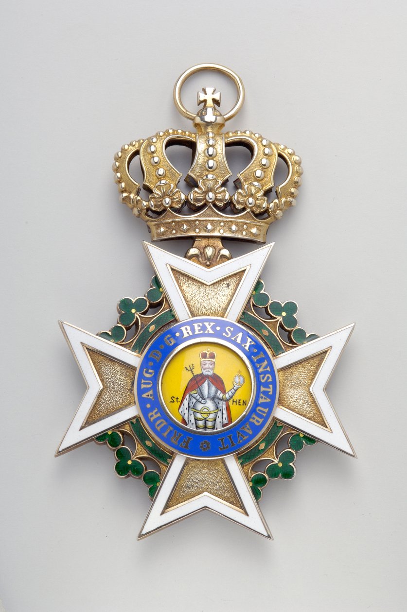 Königreich Sachsen - Militärischer Orden des Heiligen Heinrich: Insignien des Großkreuzes - 1736-1918 von Anonymous Anonymous