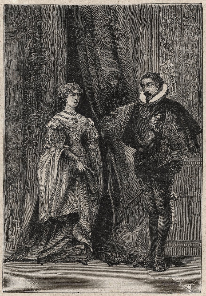 Lucrezia Borgia und ihr erster Ehemann Giovanni Sforza d