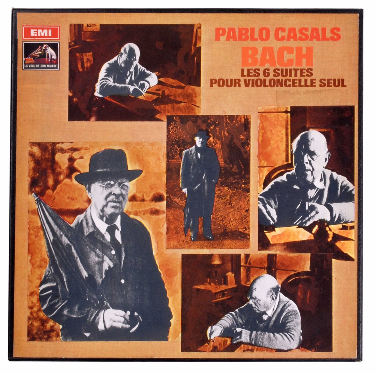 Pablo Casals nimmt die 6 Cellosuiten von Johann Sebastian Bach auf von Anonymous Anonymous