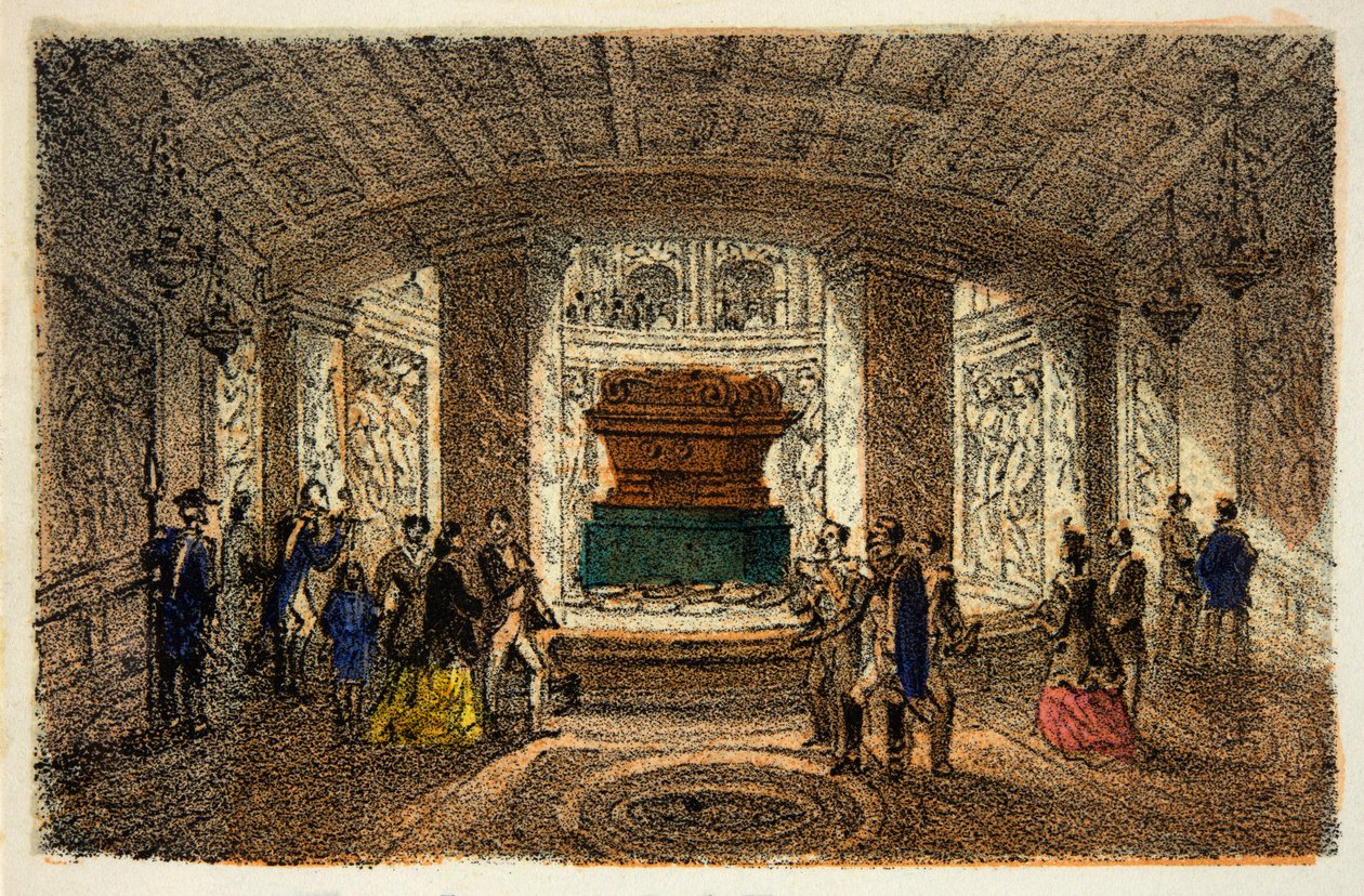 Paris 1874: Das Grab des Kaisers, private Sammlung von Anonymous Anonymous