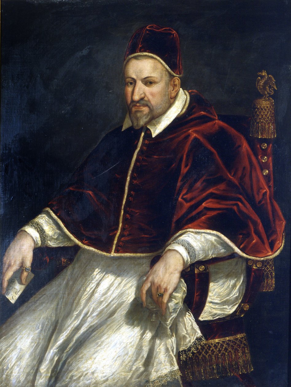 Paul V. (1605 - 1621). Anonymes Gemälde. Rom, Museum von Rom von Anonymous Anonymous