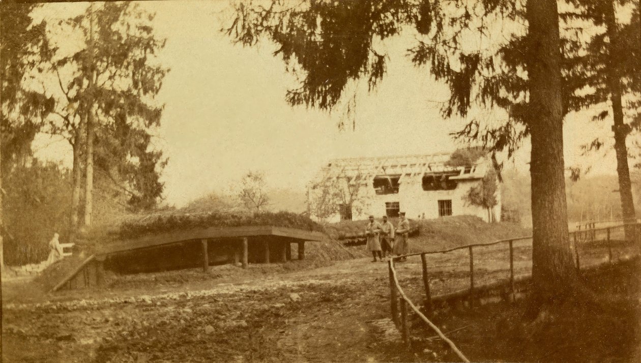 Fotografie aus einem persönlichen Album eines Infanterieleutnants während der ersten Monate des Ersten Weltkriegs (1., Iere von Anonymous Anonymous