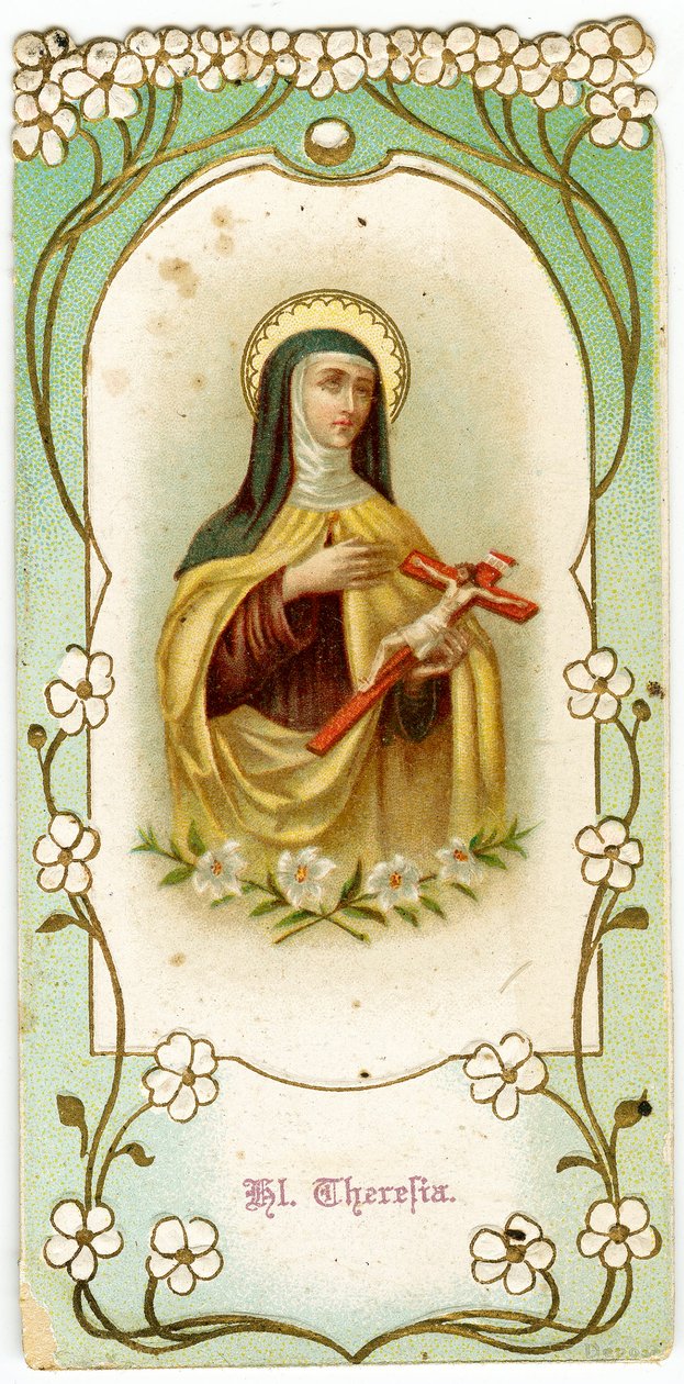 Heilige Therese vom Kinde Jesus und dem Heiligen Antlitz von Anonymous Anonymous