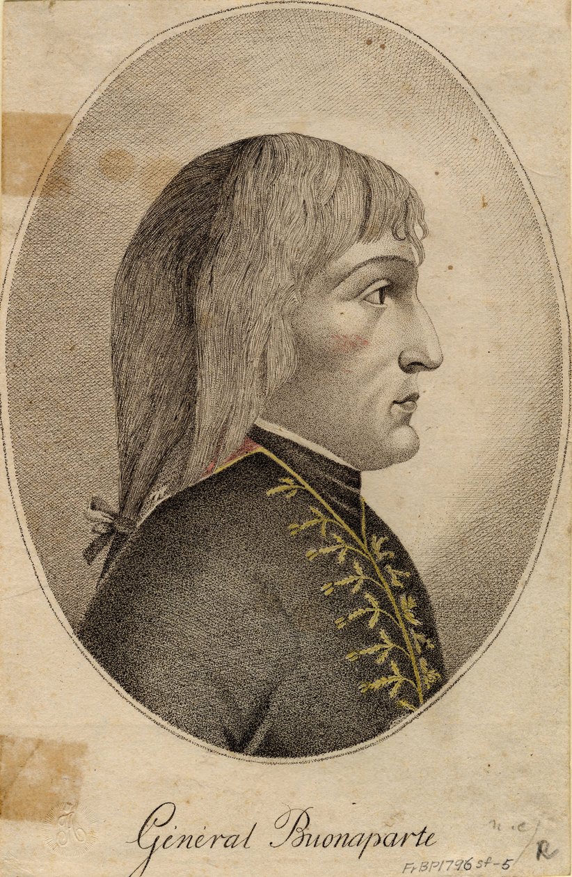 Porträt von General Napoleon Bonaparte von Anonymous Anonymous