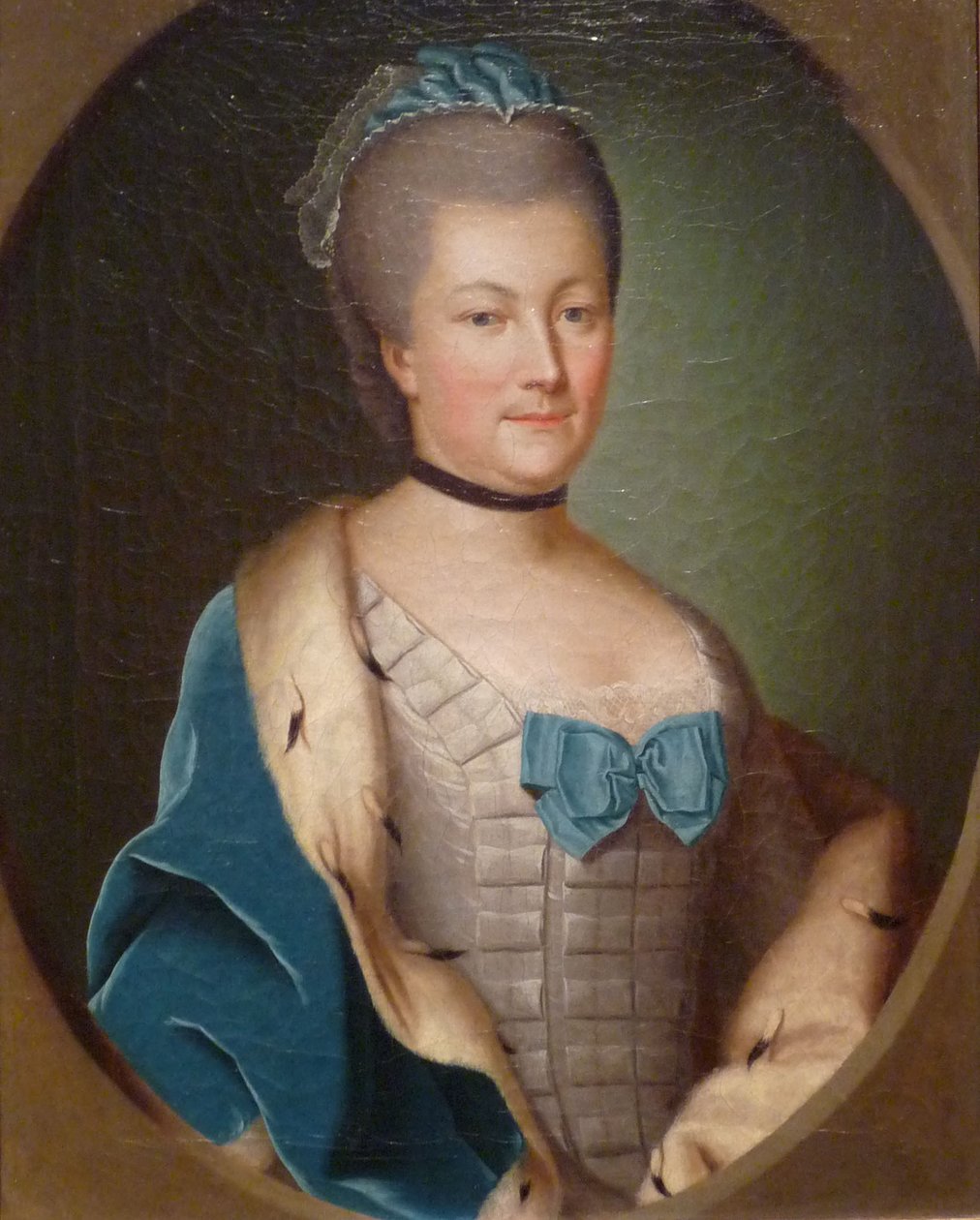 Porträt der Pfalzgräfin Caroline von Zweibrücken von Anonymous Anonymous