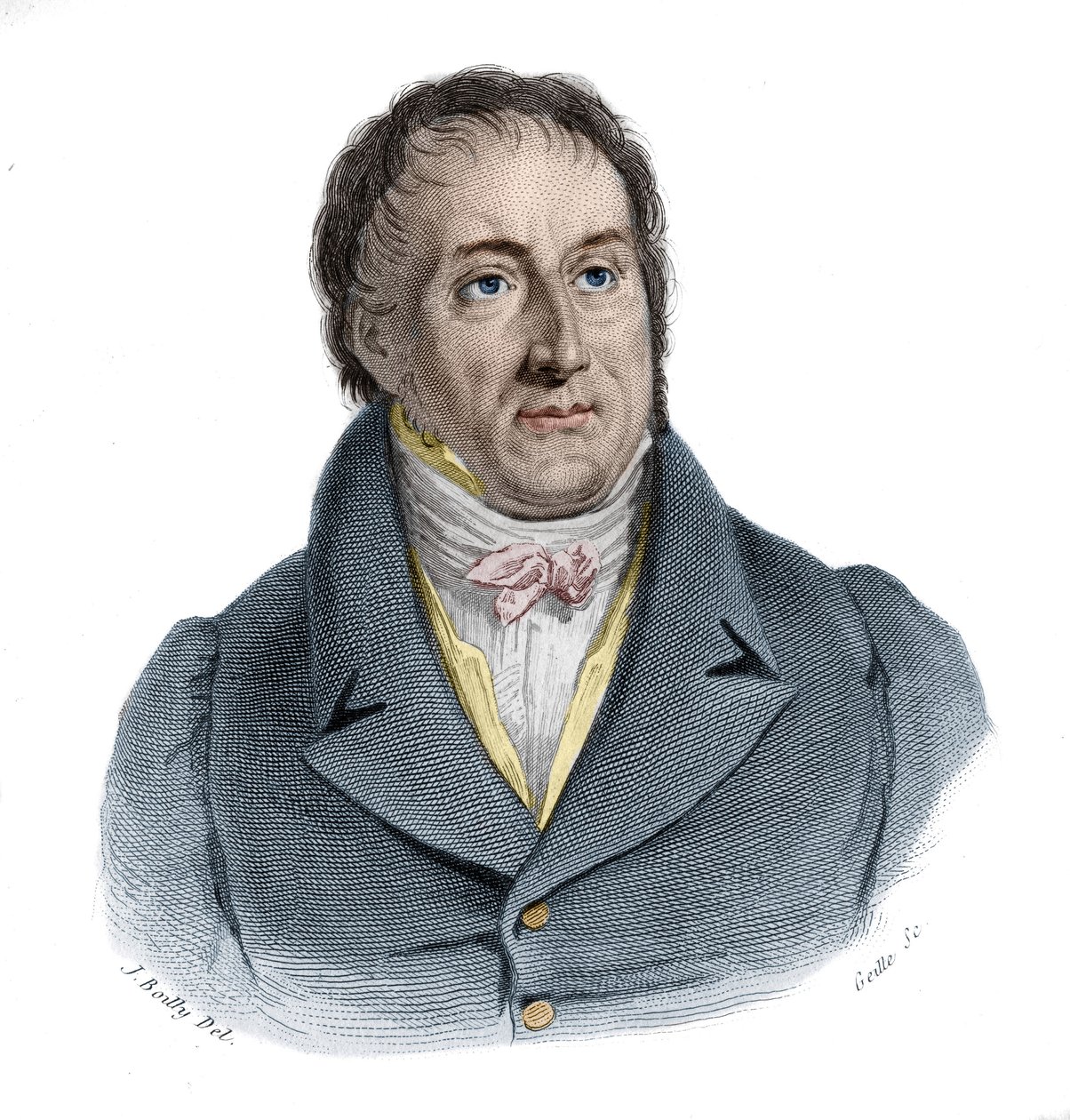 Porträt von Francois-Antoine Jecker (1765-1834), französischer Ingenieur von Anonymous Anonymous