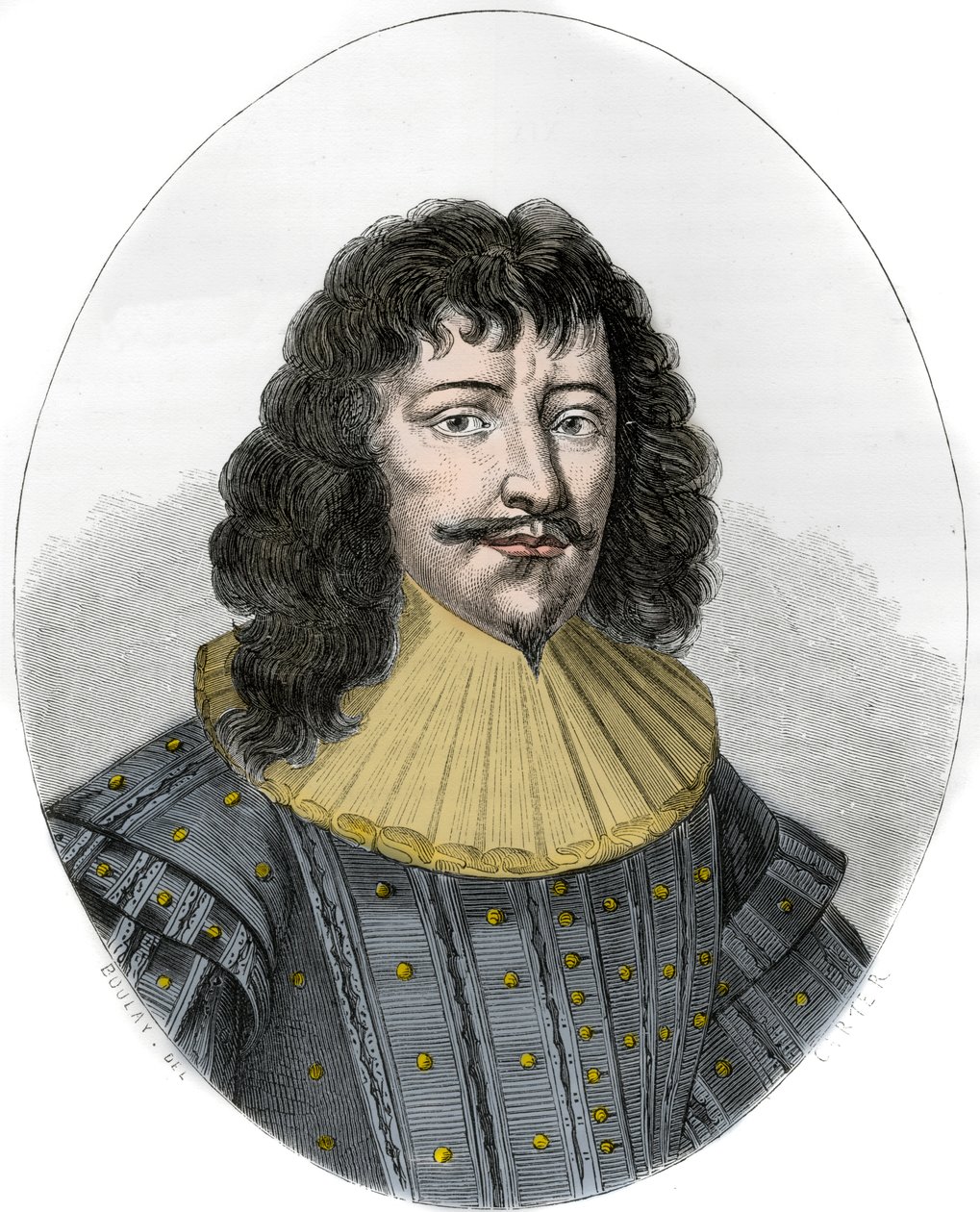 Porträt von Francois-Henri de Montmorency-Bouteville (Francois Henri de Montmorency Bouteville), genannt Marschall von Luxemburg von Anonymous Anonymous