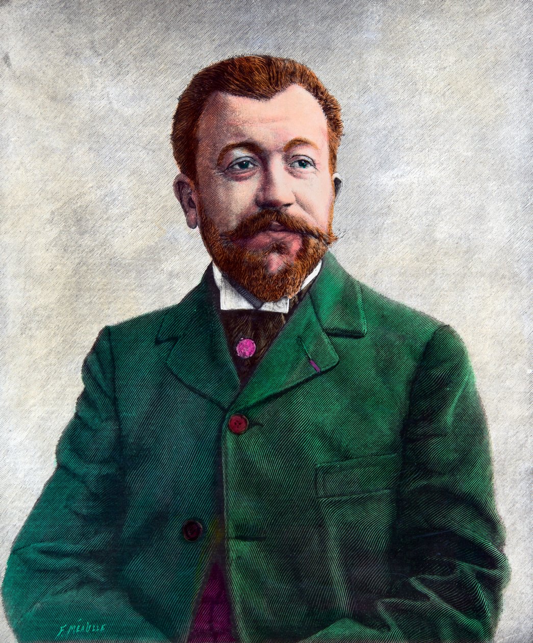 Porträt von Henri Lavedan (1859-1940), Journalist und Dramatiker, Privatsammlung von Anonymous Anonymous