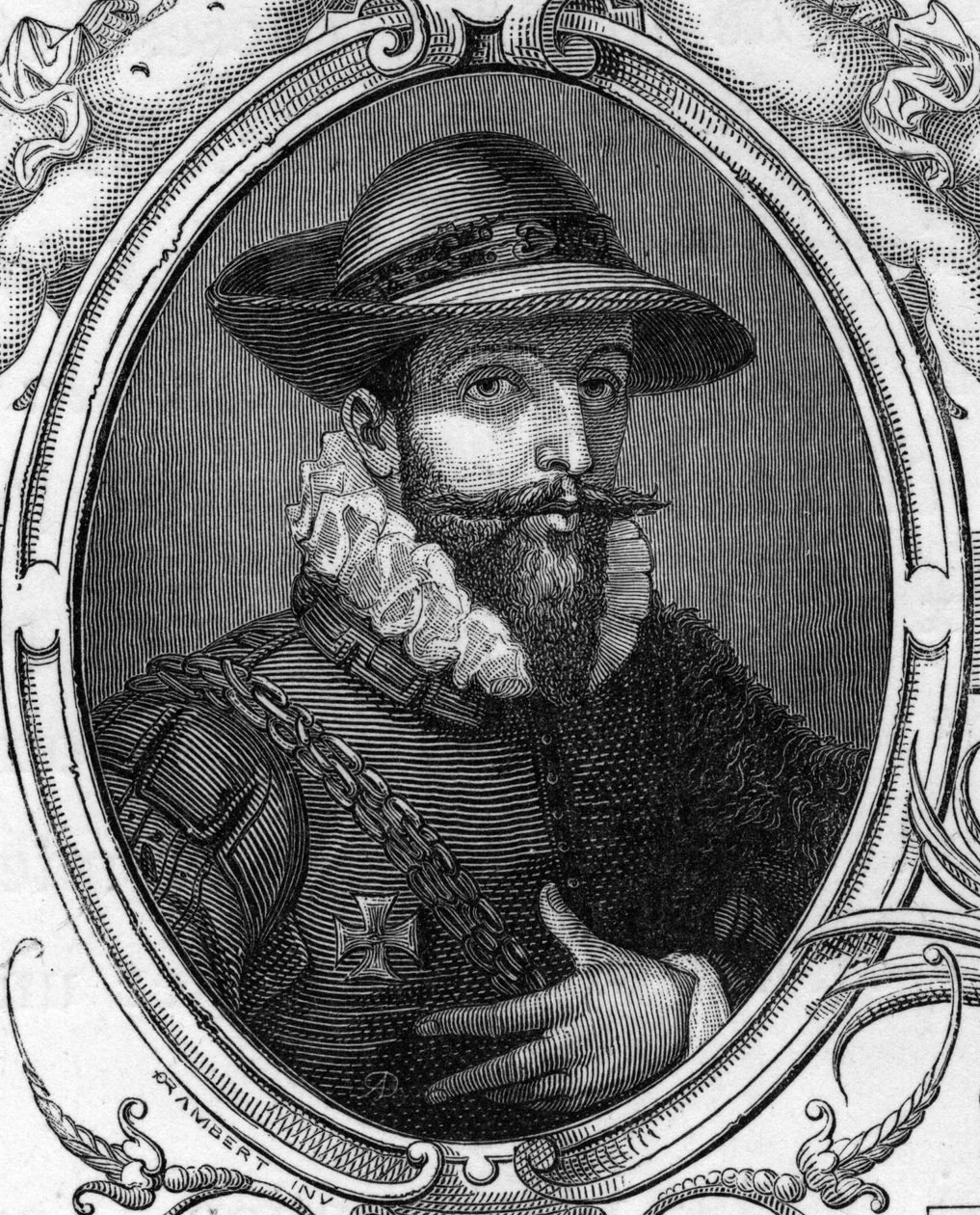 Porträt von Simone Cantarini genannt der Pesarese (1612-1648). (the galleries of Europe - Italy) von Anonymous Anonymous