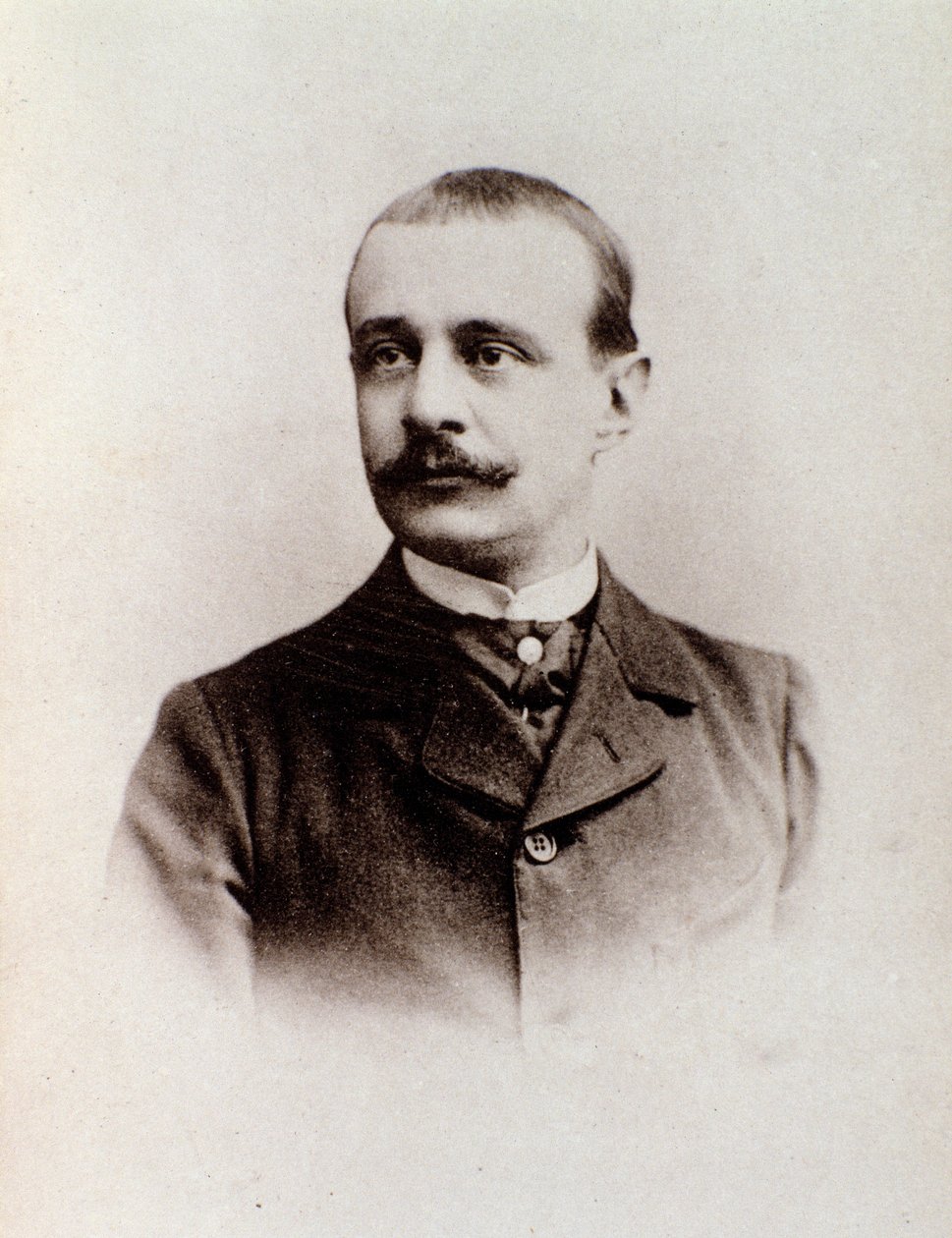 Porträt des englischen Komponisten Charles Bordes (s/w Foto, ca. 1900) von Anonymous Anonymous