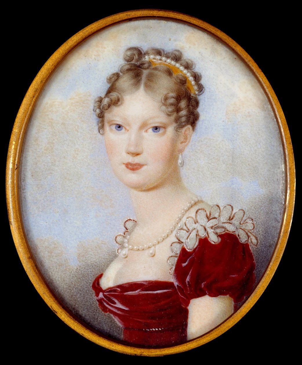 Porträt der Kaiserin Marie-Louise (Marie Louise von Habsburg-Lothringen) von Anonymous Anonymous