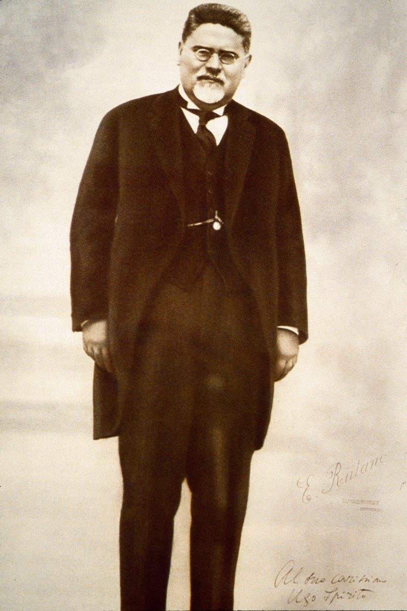 Porträt des italienischen Philosophen Giovanni Gentile von Anonymous Anonymous