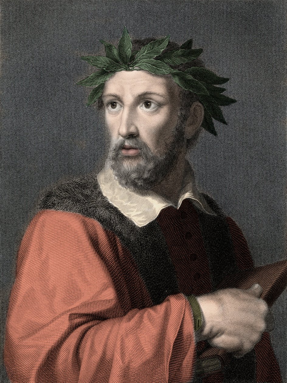 Porträt des Schriftstellers Torquato Tasso von Anonymous Anonymous