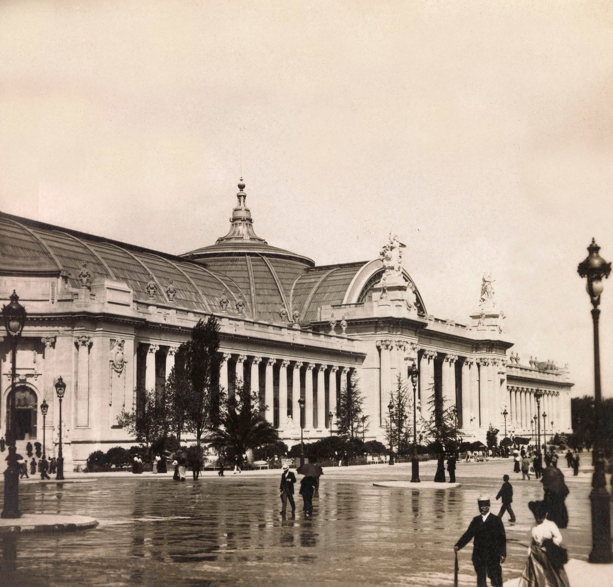 Weltausstellung von 1900 - Exposition Universelle de 1900 in Paris: Le Grand Palais - private Sammlung von Anonymous Anonymous