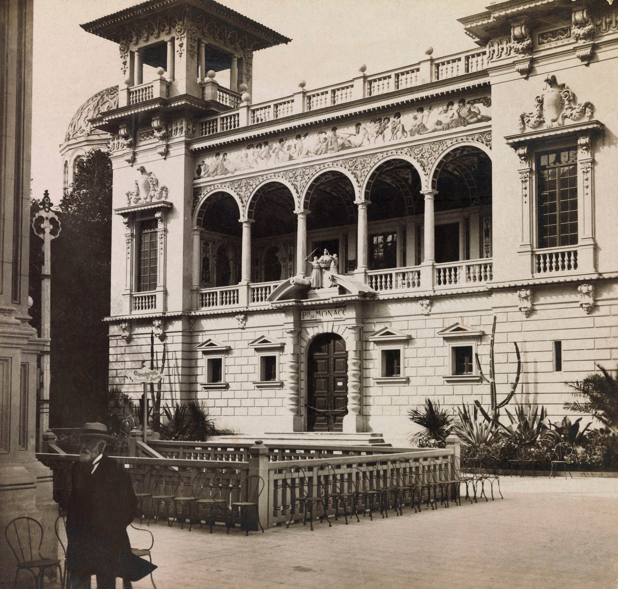 Weltausstellung 1900 - Exposition Universelle de 1900 in Paris: Der Pavillon von Monaco. Private Sammlung von Anonymous Anonymous