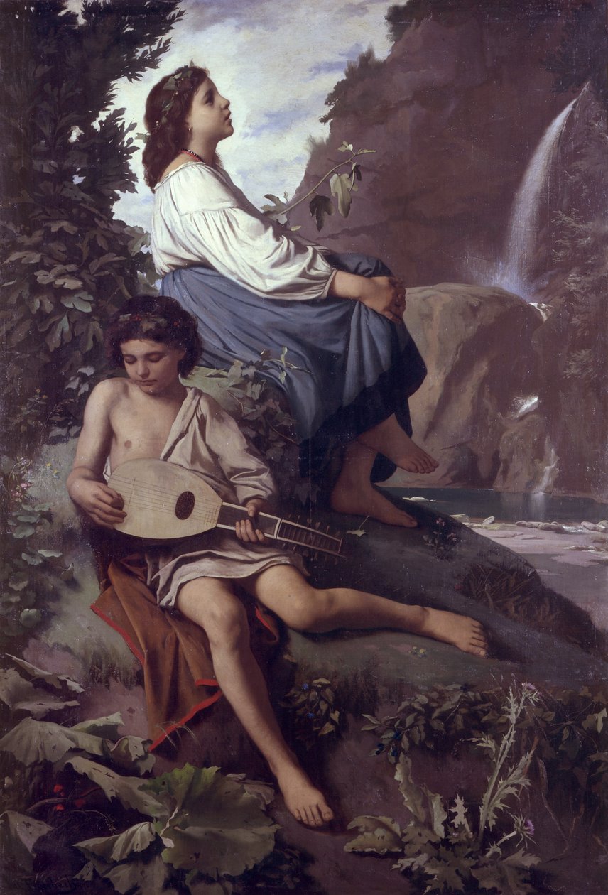 Erinnerung an Tivoli von Anselm Feuerbach