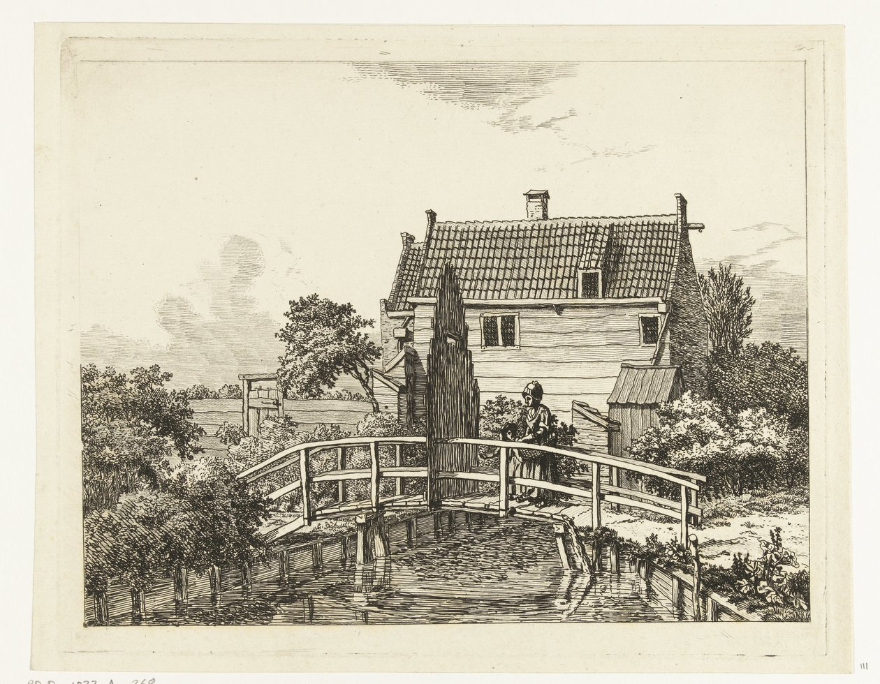 Jan Hanzenpad außerhalb des Raampoorts von Anthonie van den Bos