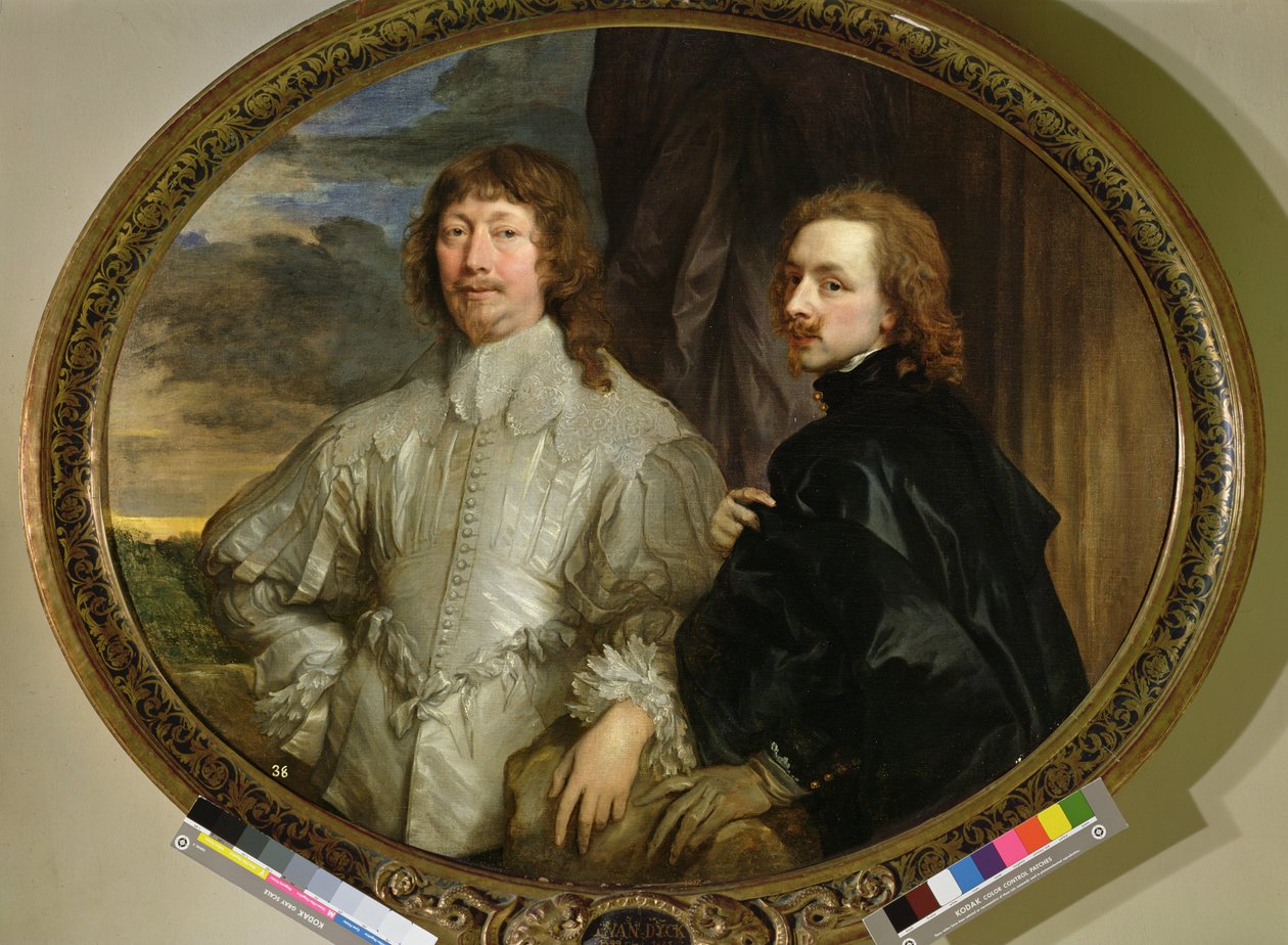 Sir Endymion Porter und der Künstler, um 1635 von Anthony van Dyck