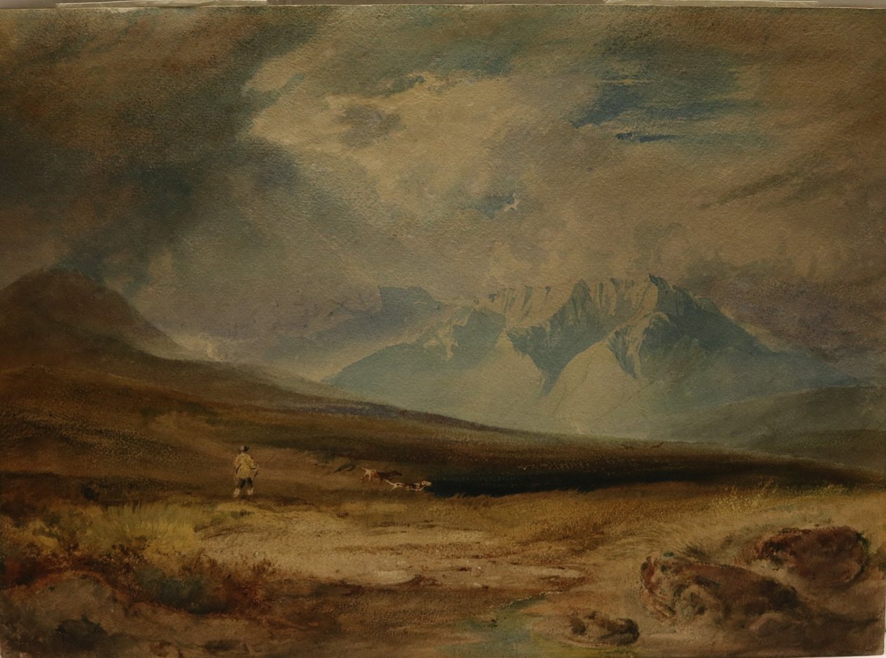 Eine Moorlandschaft, Datum unbekannt von Anthony Vandyke Copley Fielding