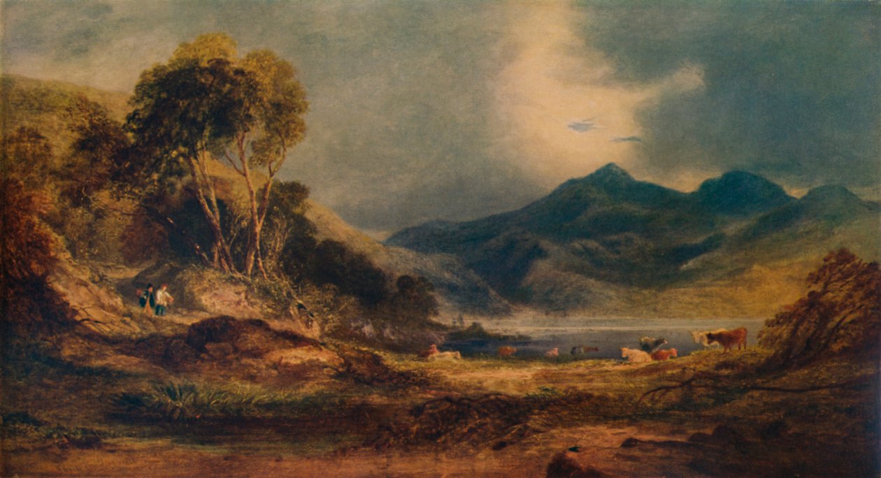 Snowdon über dem Kopf von Traeth Mawr, 1853, 1935 von Anthony Vandyke Copley Fielding