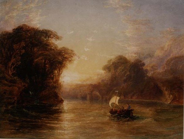 Ubaldo und Carlo im verzauberten Boot von Anthony Vandyke Copley Fielding