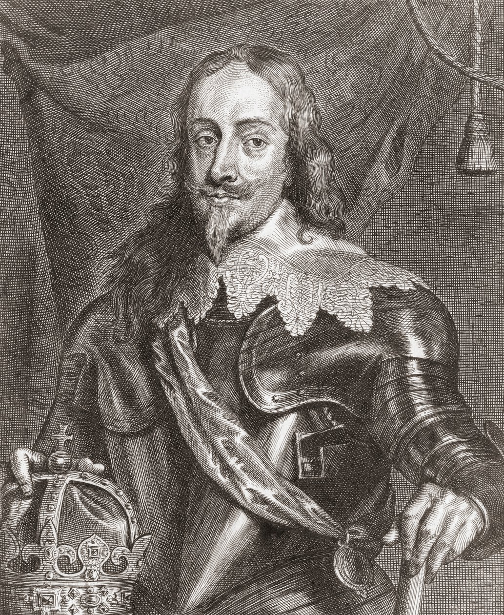 König Karl I., König von England, Schottland und Irland von Anthony van (after) Dyck