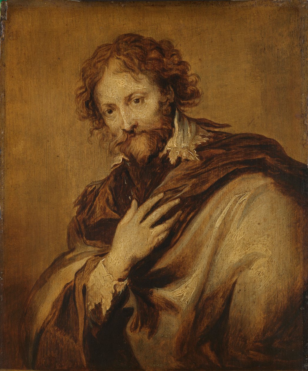 Porträt von Peter Paul Rubens (1577-1640) von Anthony van (after) Dyck