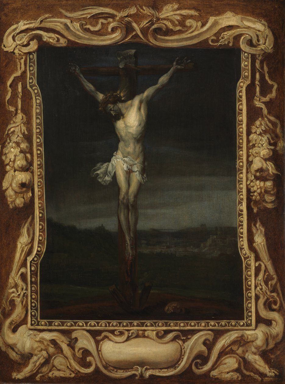 Christus am Kreuz, ca. 1630-32 von Anthony van (attr. to) Dyck