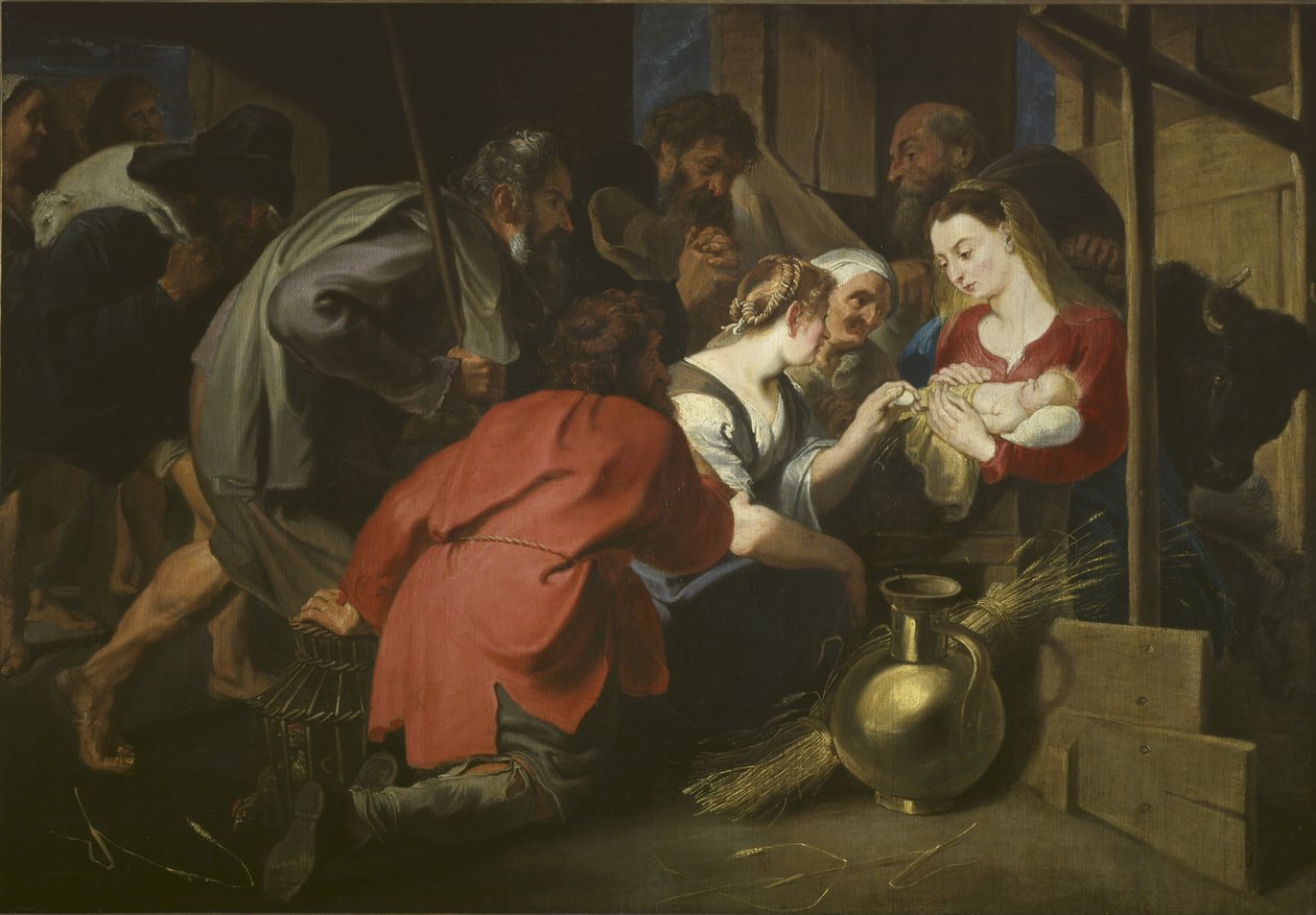 Anbetung der Hirten, nach 1615 von Anthony van (follower of) Dyck