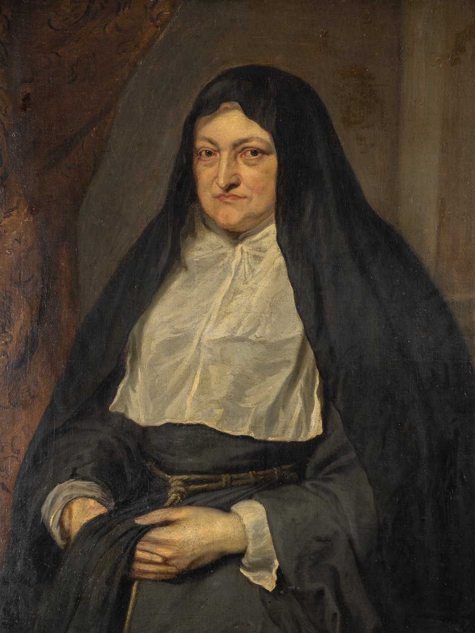 Die Infantin Isabella Clara Eugenia, Erzherzogin von Österreich und Regentin der Niederlande von Anthony van (school of) Dyck