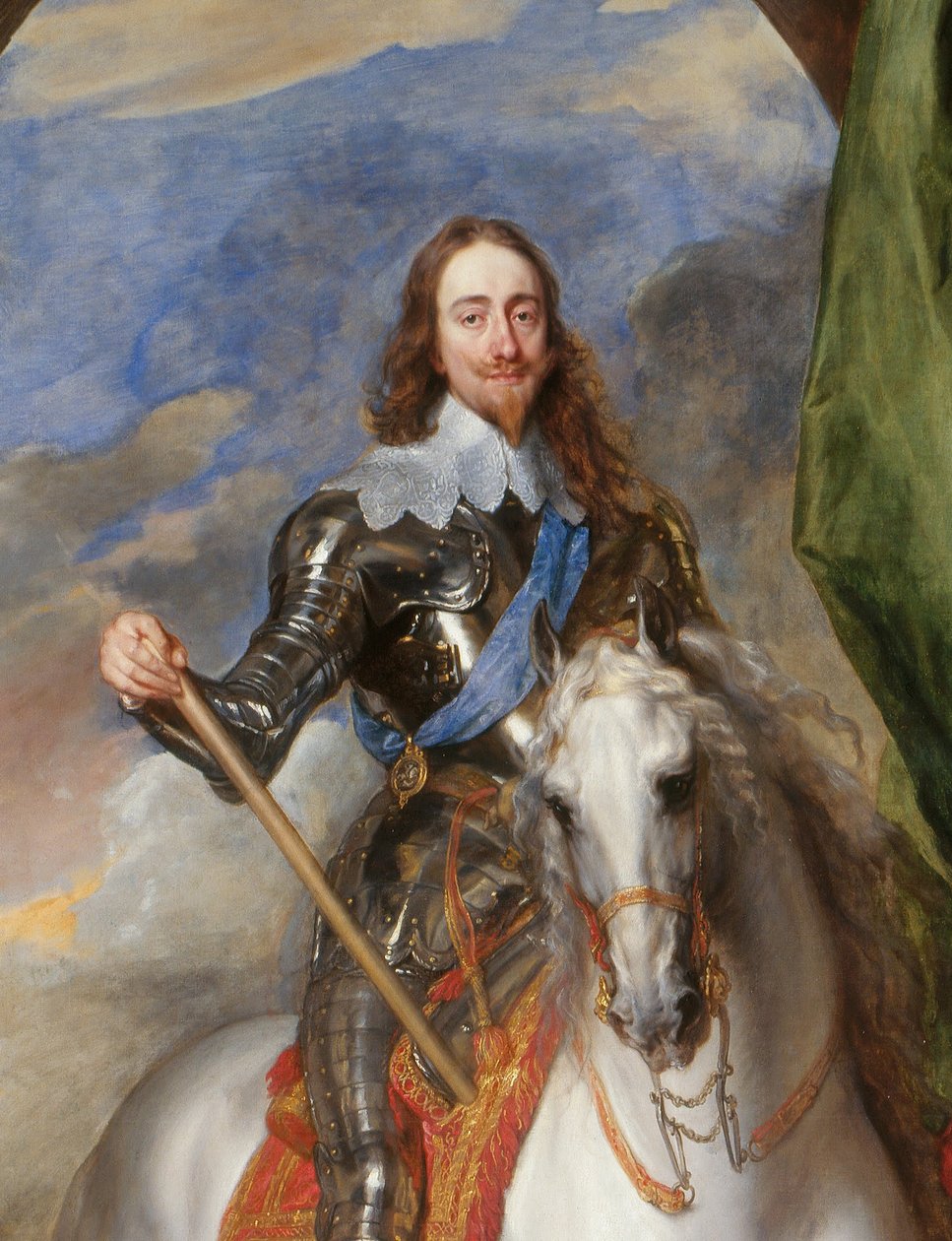Karl I. (1600-1649) mit M. de St Antoine von Anthony van Dyck