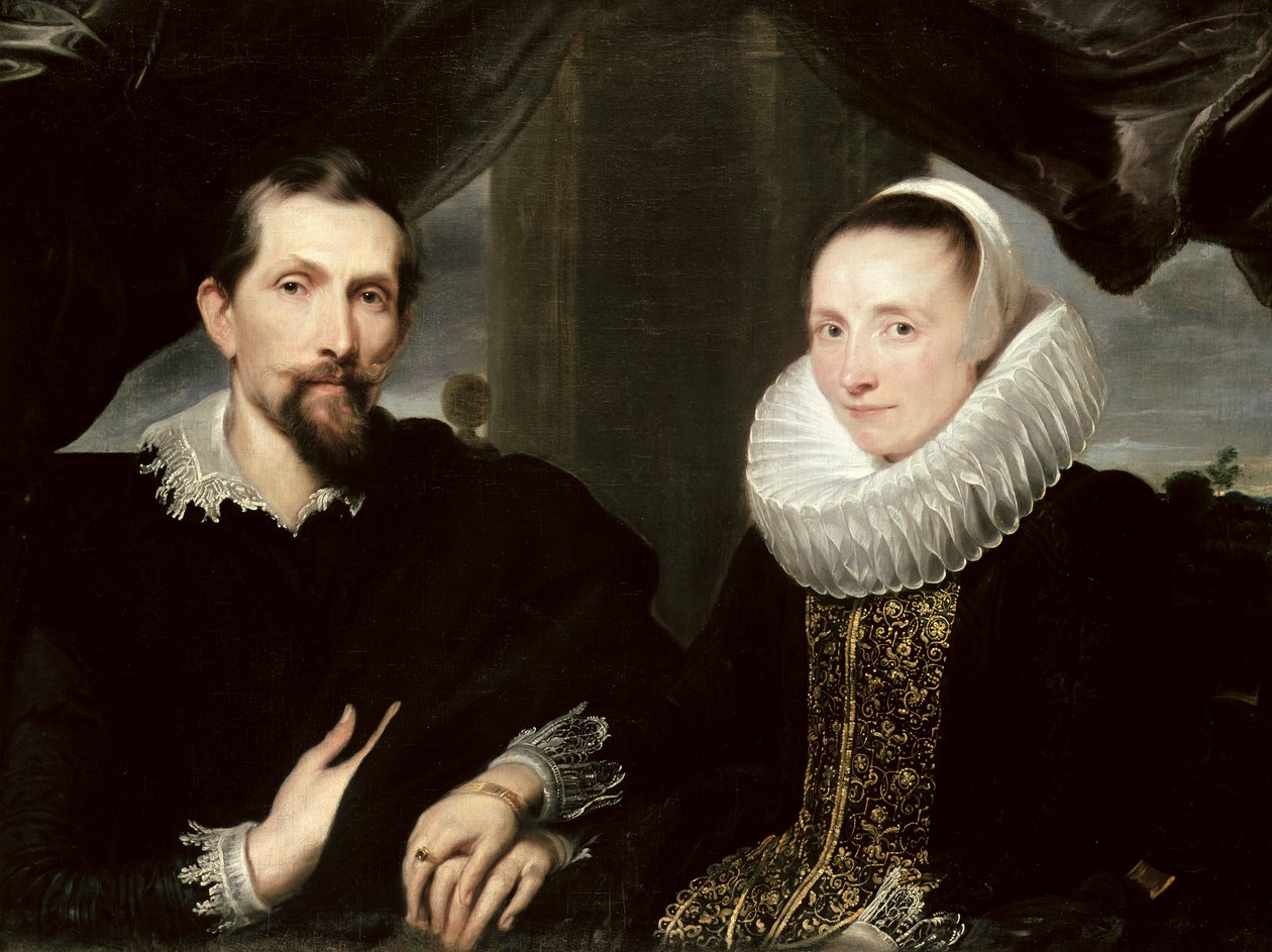Doppelporträt des Malers Frans Snyders und seiner Frau Margaretha de Vos von Anthony van Dyck