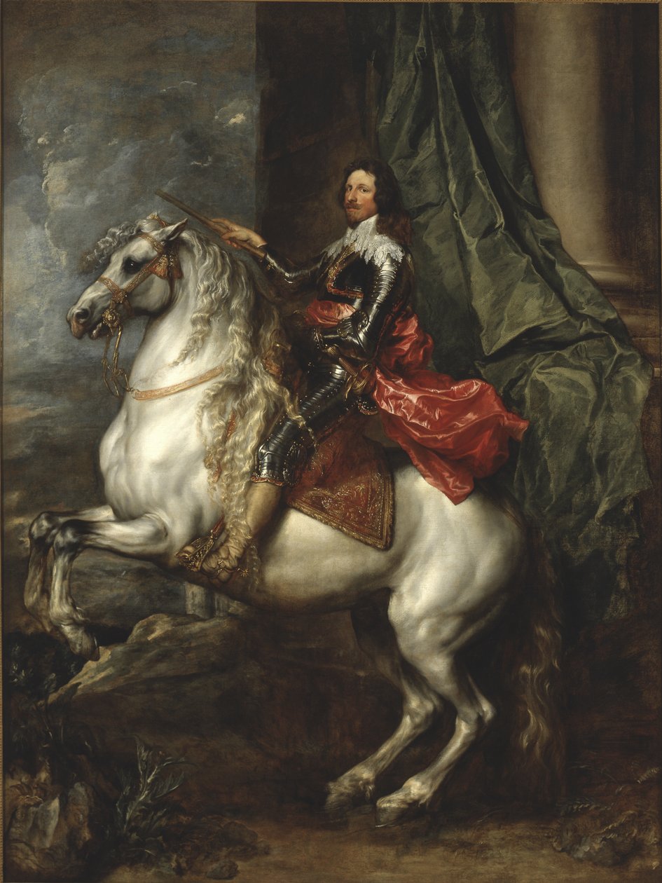 Reiterporträt von Thomas Franz von Savoyen, Prinz von Carignano von Anthony van Dyck
