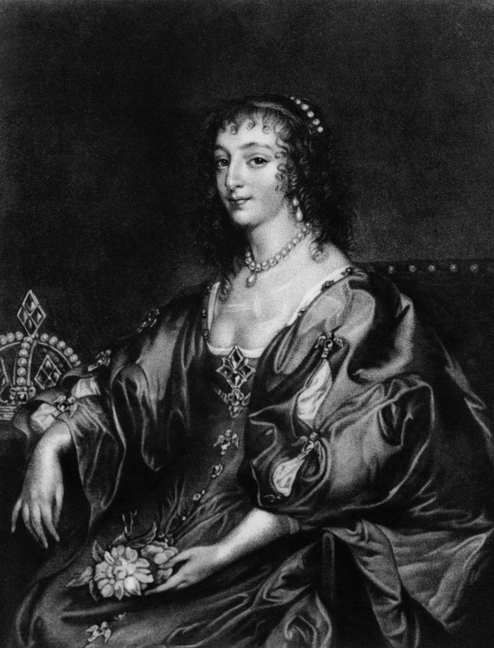 Henrietta Maria (1609-69), Illustration aus 