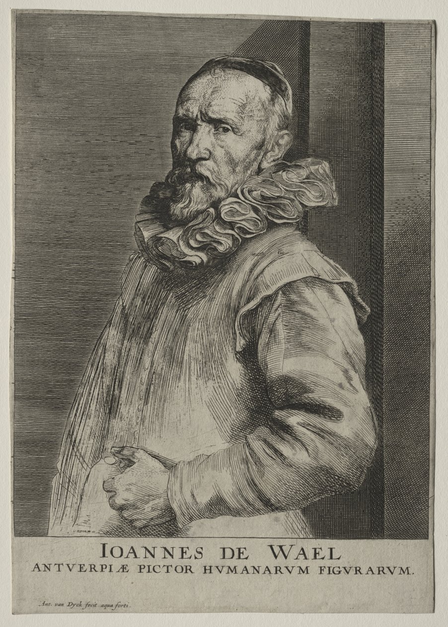 Porträt von Jan de Wael Nevers von Anthony van Dyck