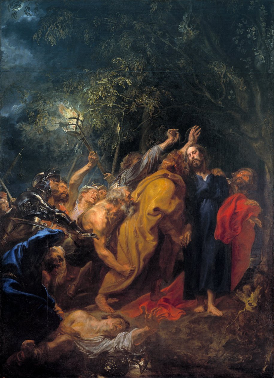 Die Gefangennahme Christi (um 1618-1620) von Anthony van Dyck