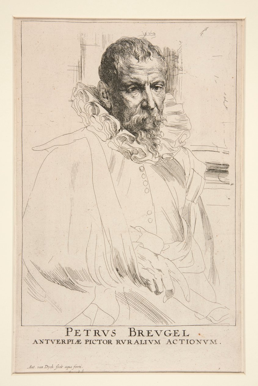 Pieter Brueghel der Jüngere von Anthony van Dyck
