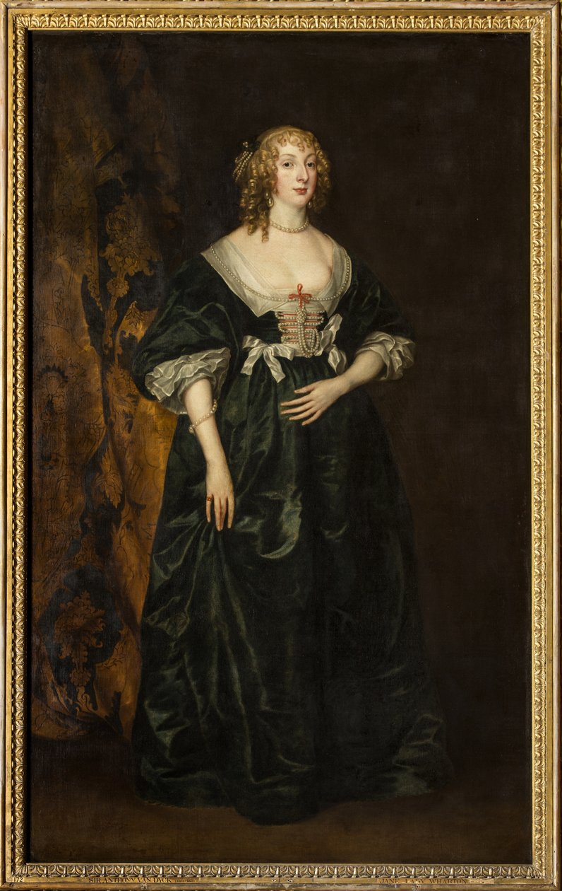 Porträt von Anna Sophia Herbert, Gräfin von Carnarvon von Anthony van Dyck