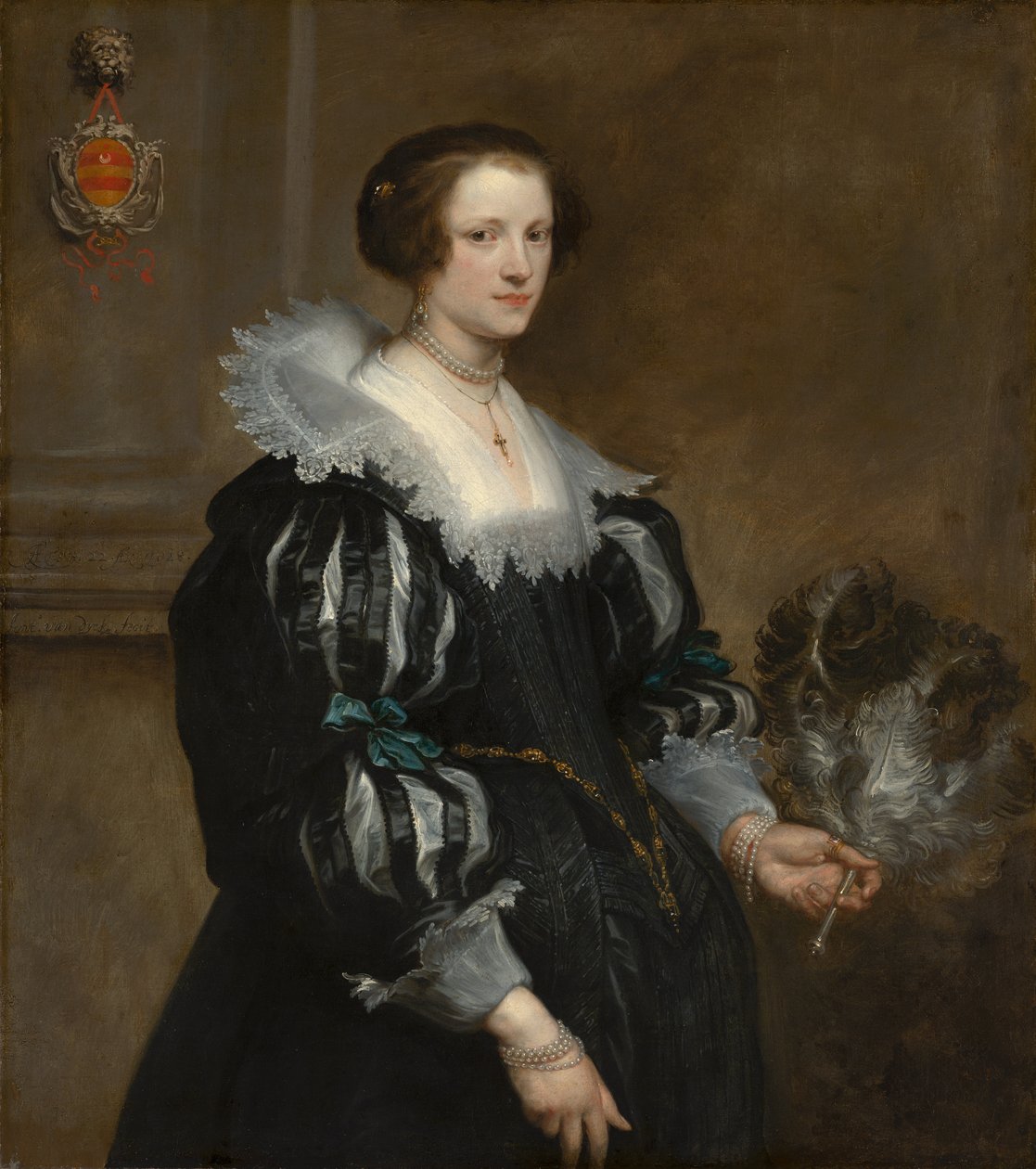 Porträt von Anna Wake von Anthony van Dyck