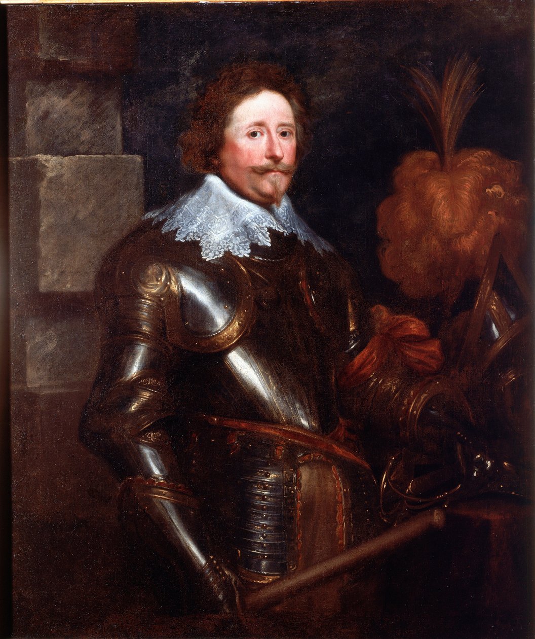 Porträt von Friedrich Heinrich von Nassau, Prinz von Oranien (1584-1647), Kapitän und Admiral der Vereinigten Provinzen von Anthony van Dyck