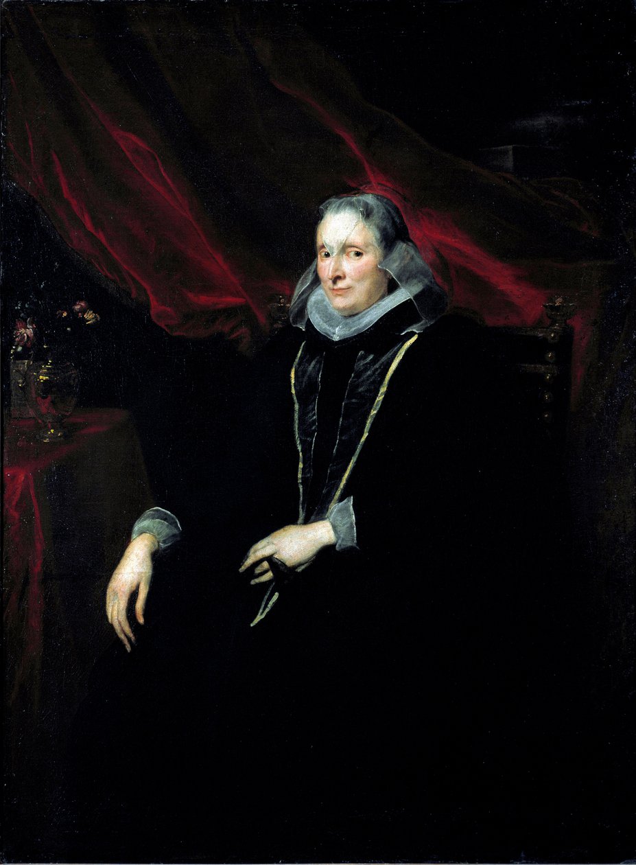 Porträt von Luigia Cattaneo Gentile. von Anthony van Dyck