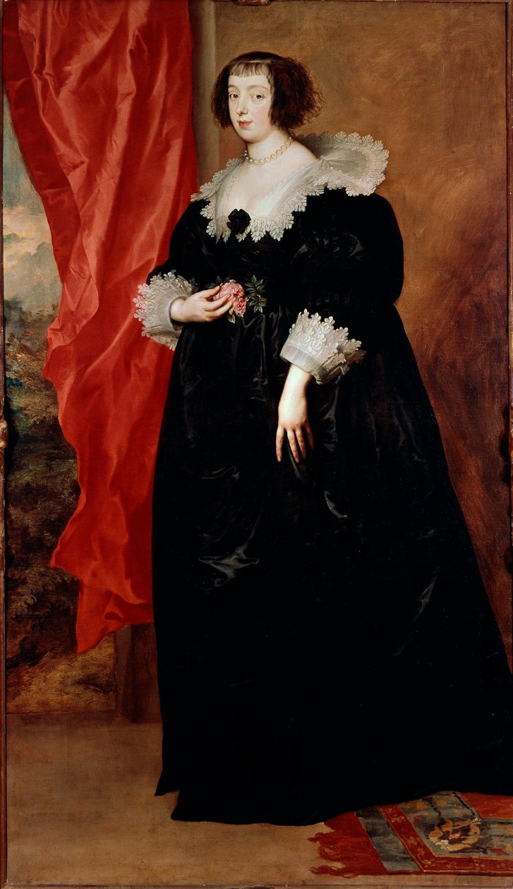 Porträt von Margarete von Lothringen (1613-1662), Herzogin von Orléans und Alençon von Anthony van Dyck