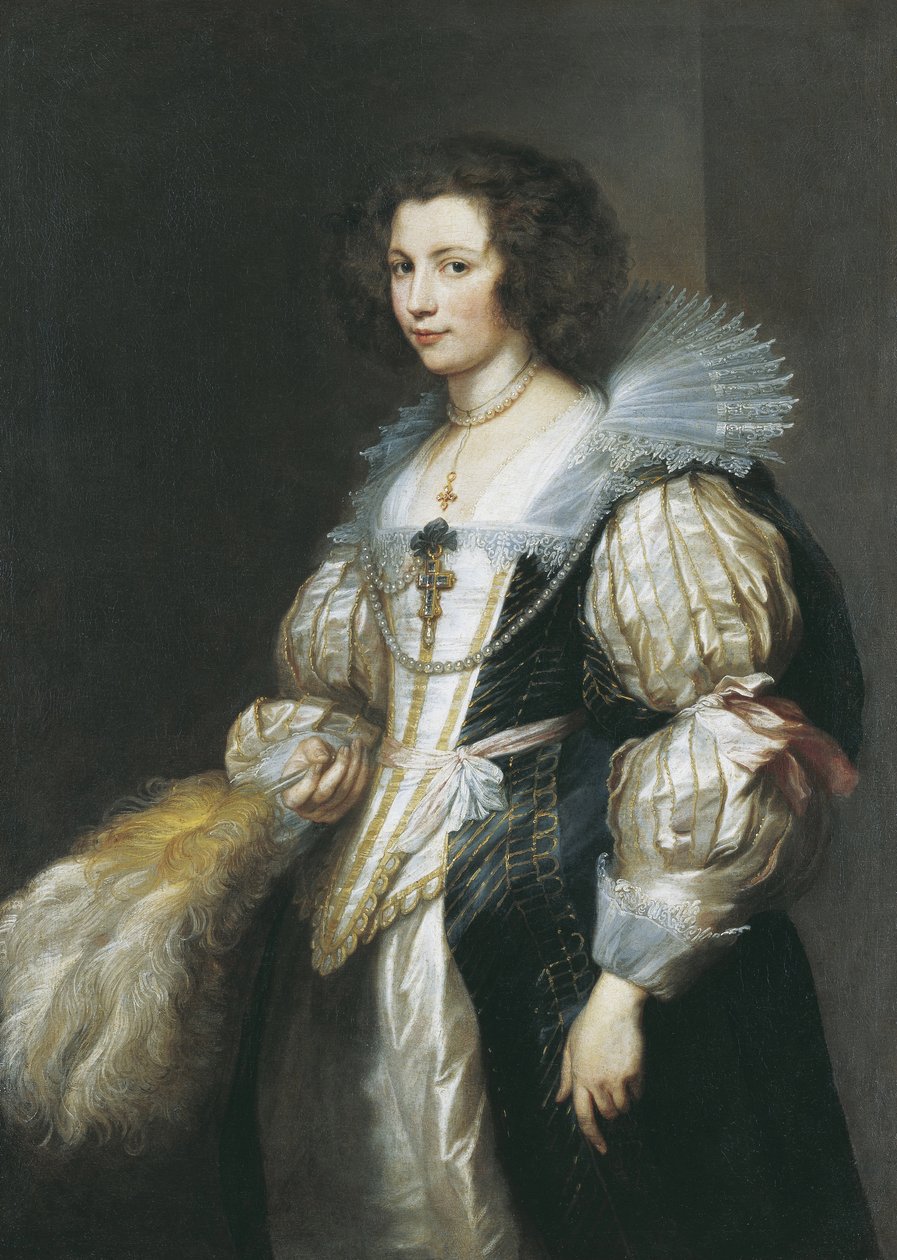 Porträt von Maria de Tassis (1611-1638), um 1629-1630 von Anthony van Dyck