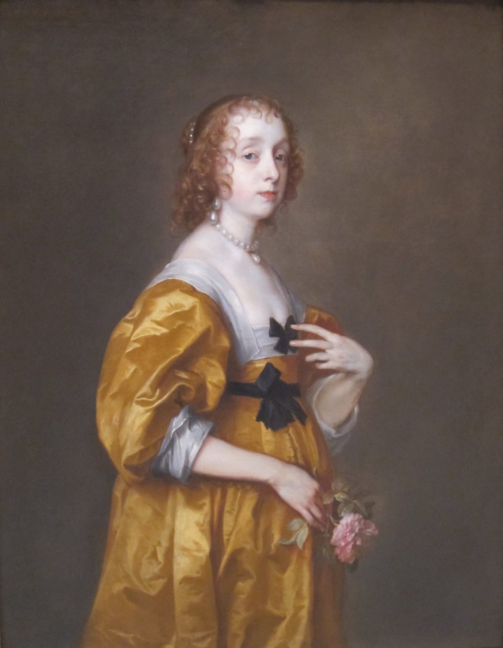 Porträt von Mary Stewart, Herzogin von Richmond und Herzogin von Lennox (1622–1685), ehemals Lady Mary Villiers von Anthony van Dyck