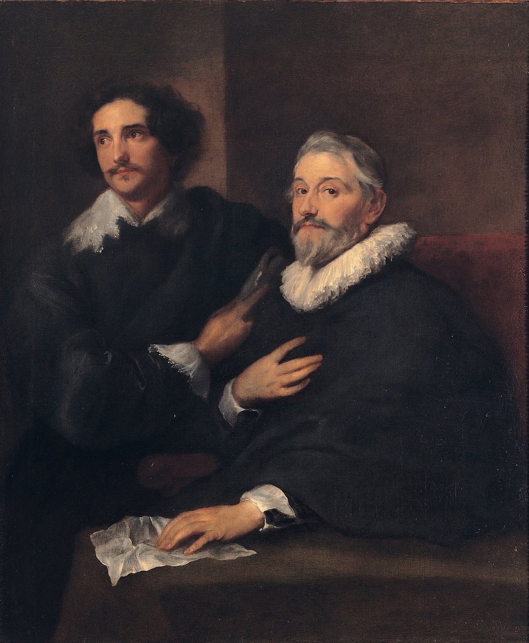 Porträt der Brüder de Wael, um 1620-1630 von Anthony van Dyck