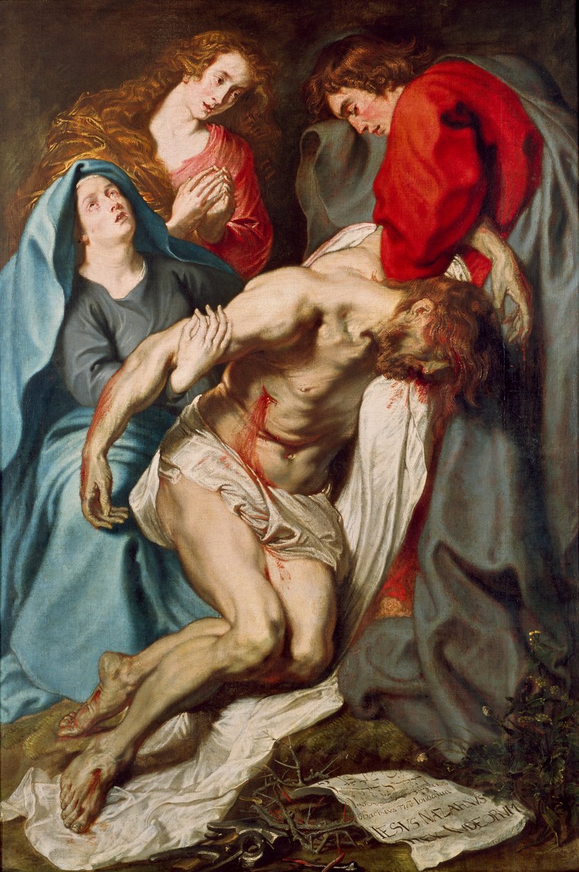 Die Kreuzabnahme, ca. 1619 von Anthony van Dyck