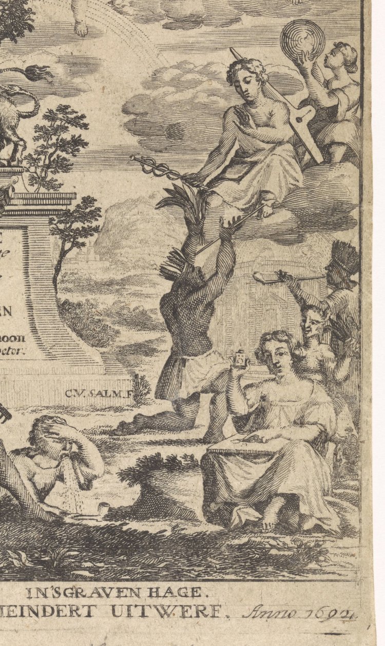 Allegorie auf die Botanik von Anthony van Zijlvelt