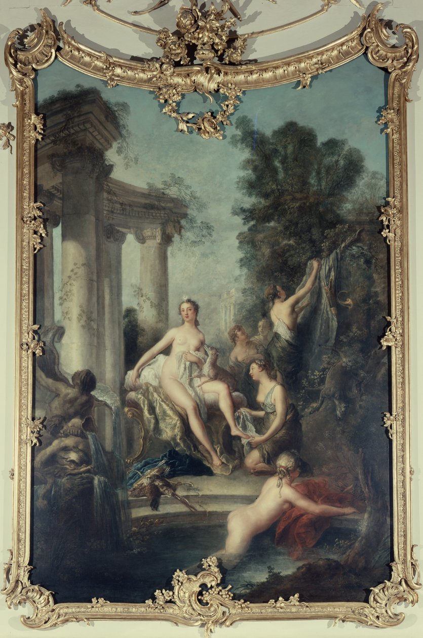 Diana und ihre Nymphen beim Baden, 1747 von Antoine Pesne